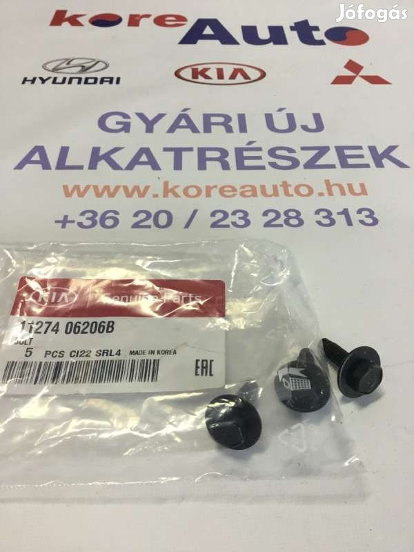 Kia Hyundai karosszéria csavar 1127406206B