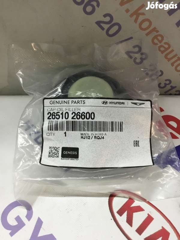 Kia Hyundai olajbetöltő sapka 2651026600