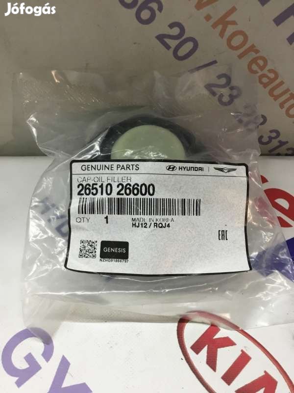 Kia Hyundai olajbetöltő sapka 2651026600