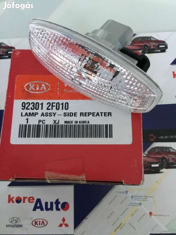 Kia Hyundai oldalvillogó sárvédő index 923012F010