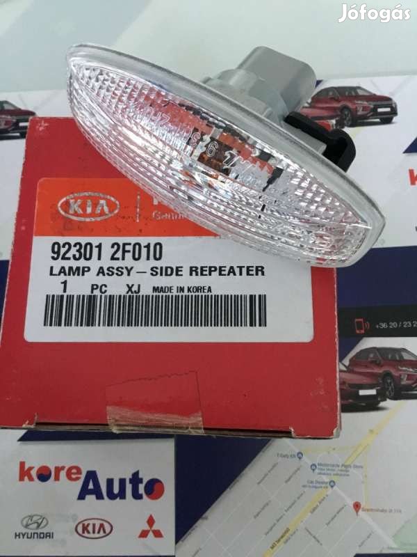 Kia Hyundai oldalvillogó sárvédő index 923012F010