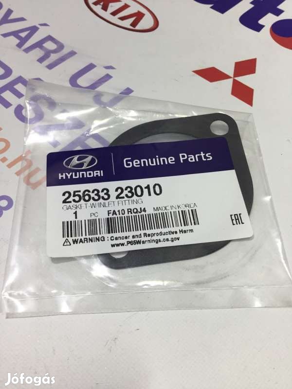 Kia Hyundai termosztátház tömítés 2563323010