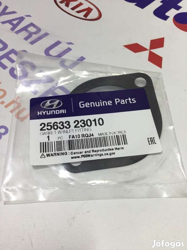 Kia Hyundai termosztátház tömítés 2563323010
