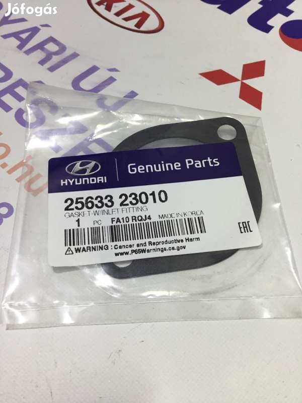 Kia Hyundai termosztátház tömítés 2563323010