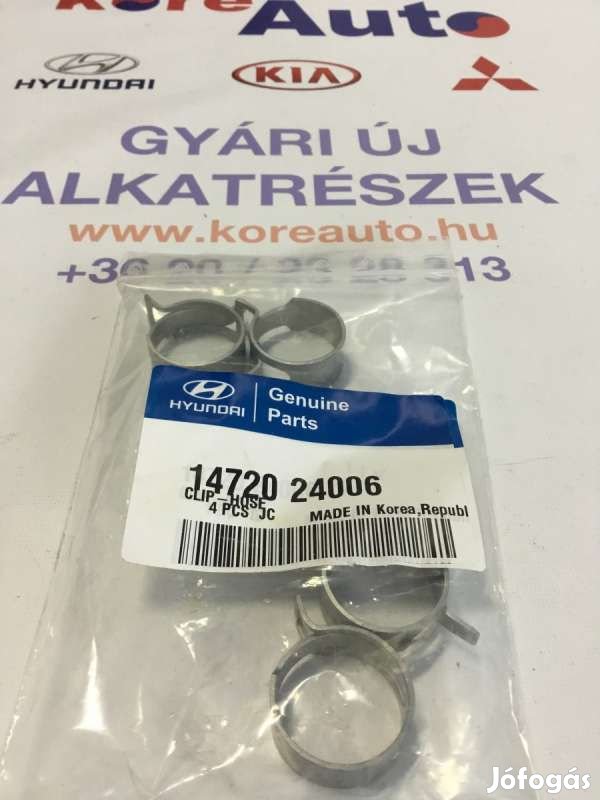 Kia Hyundai vízcső bilincs 1472024006