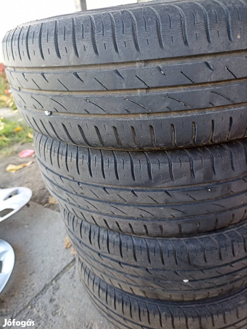 Kia Picanto 4x100 14" lemezfelni nyári gumival