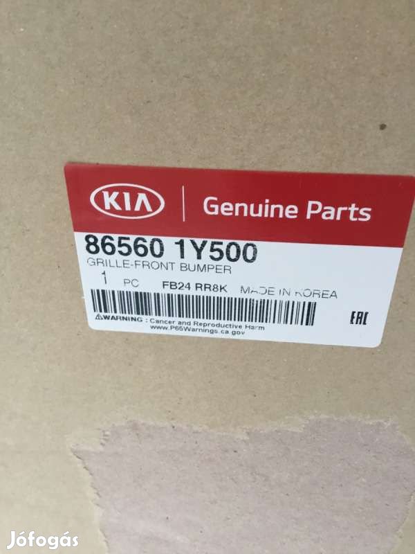 Kia Picanto TA lökhárító rács 865601Y500