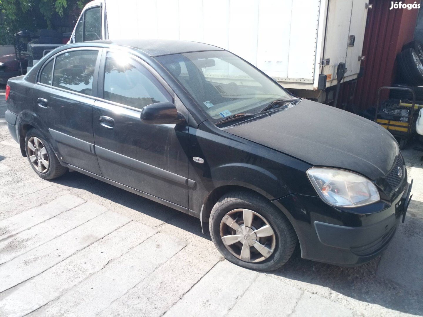 Kia Rio bontás, csomagtér ajtó, hátsó lökhárító