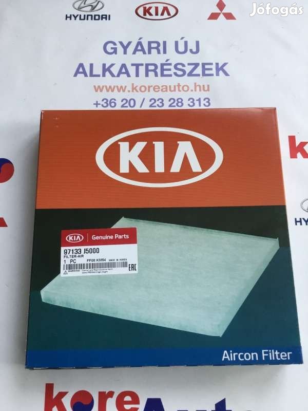 Kia Sorento UM Hyundai Santa Fe TM GYÁRI pollenszűrő 97133J5000