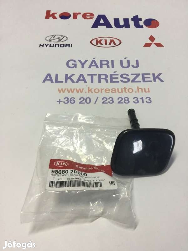 Kia Sorento XM bal fényszórómosó fedél 986802P000