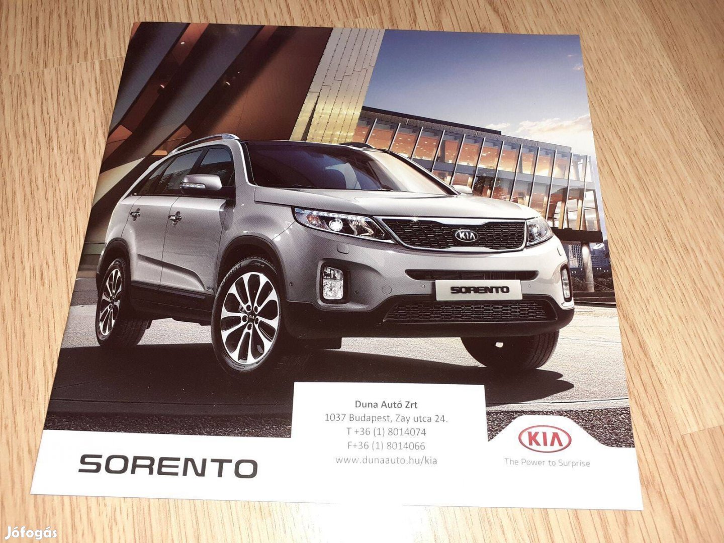 Kia Sorento (2013-2014) prospektus - magyar nyelvű