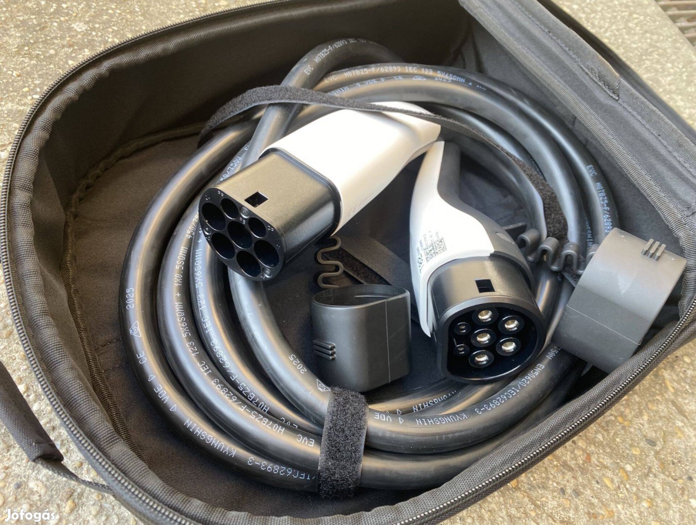 Kia,Typ2,gyári elektromos autó töltőkábel
