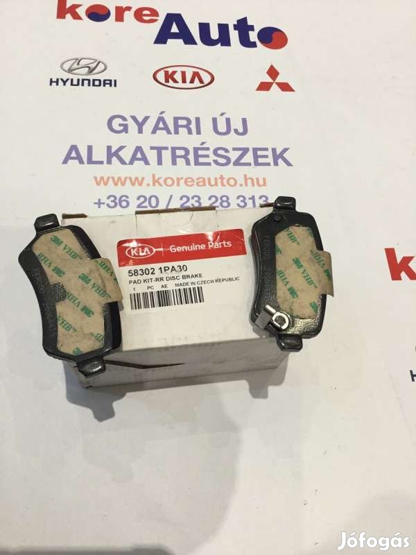 Kia Venga Hyundai ix20 GYÁRI hátsó fékbetét garnitúra 583021PA30