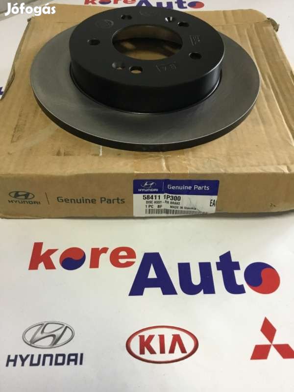 Kia Venga Hyundai ix20 hátsó féktárcsa 584111P300