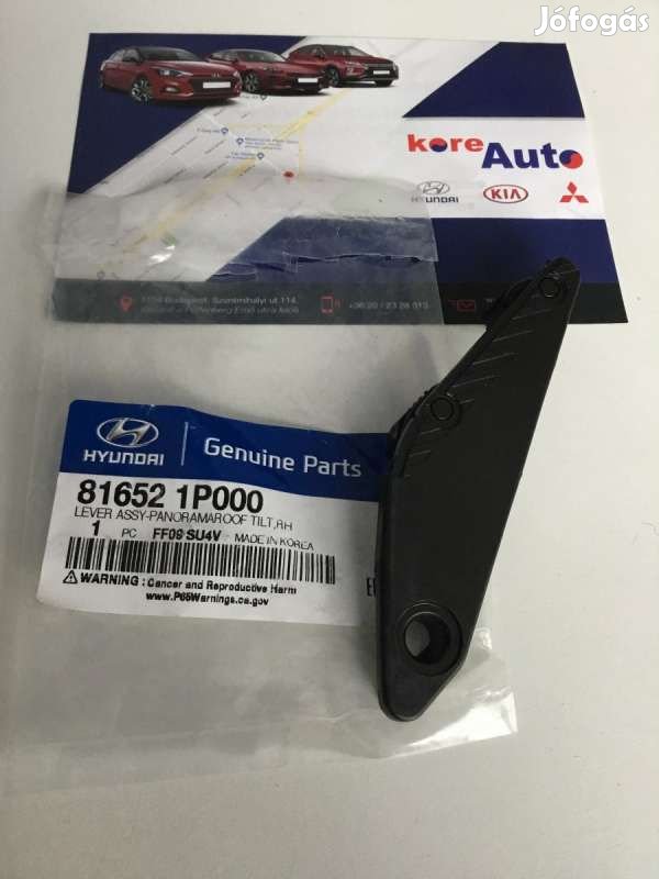 Kia Venga Hyundai ix20 napfénytető szintező jobb 816521P000