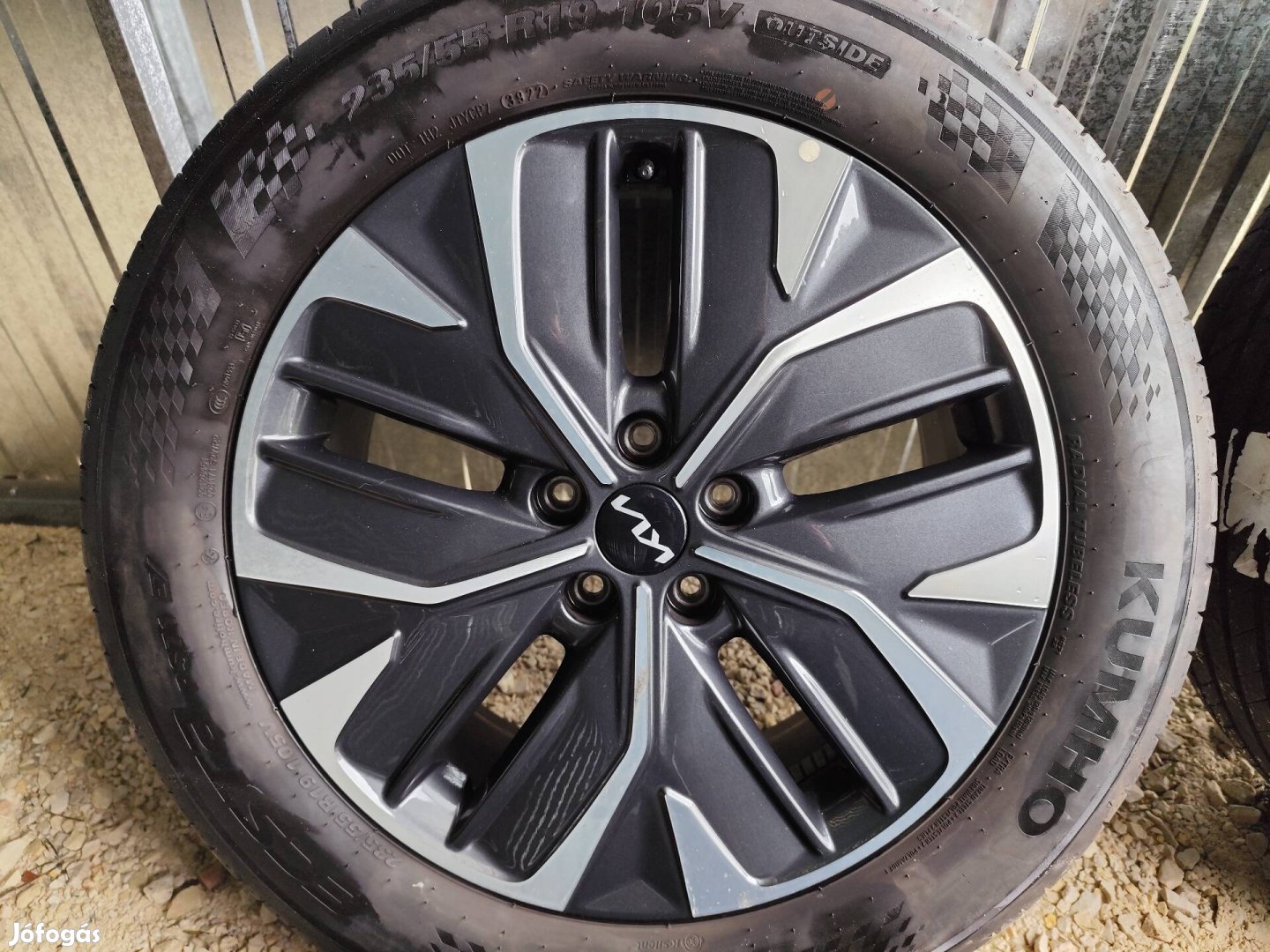 Kia ev6 ev 6 gyári alufelni 5x114,3 19"