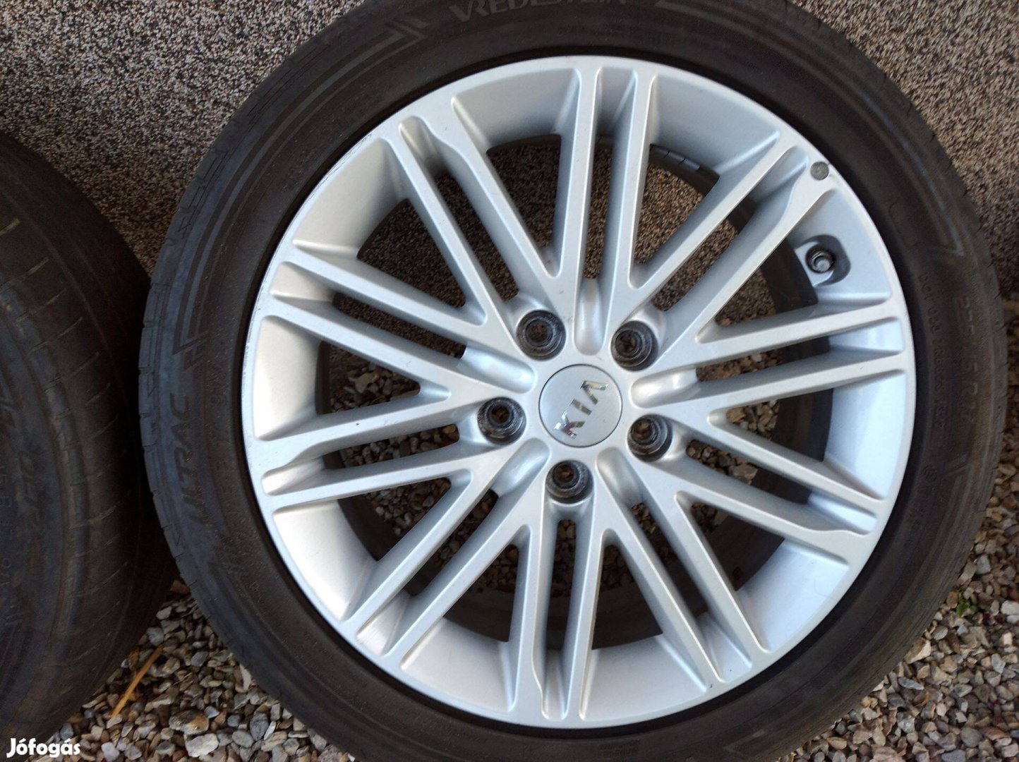 Kia gyári használt 17-es alufelni Tpms szenzorral