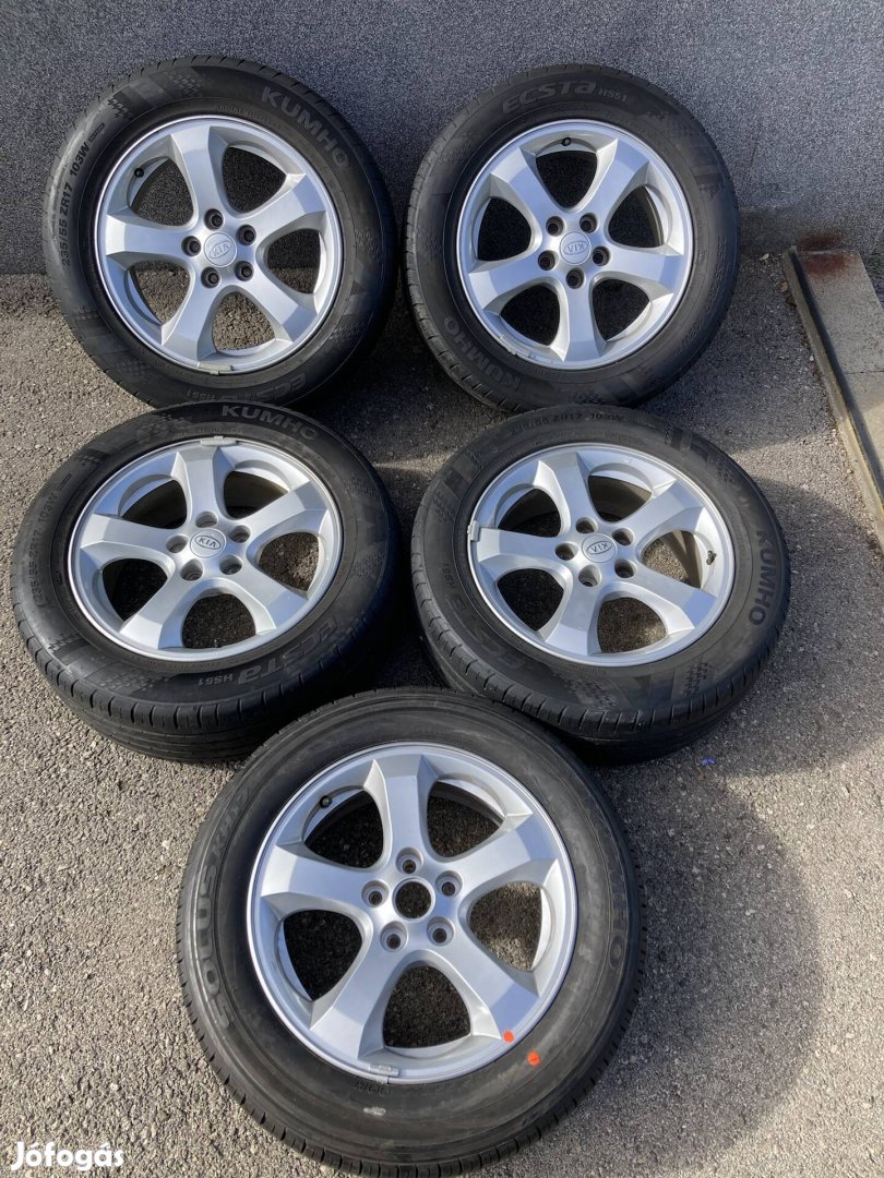 Kia hyundai 17 col 5x114,3 gyári alufelni