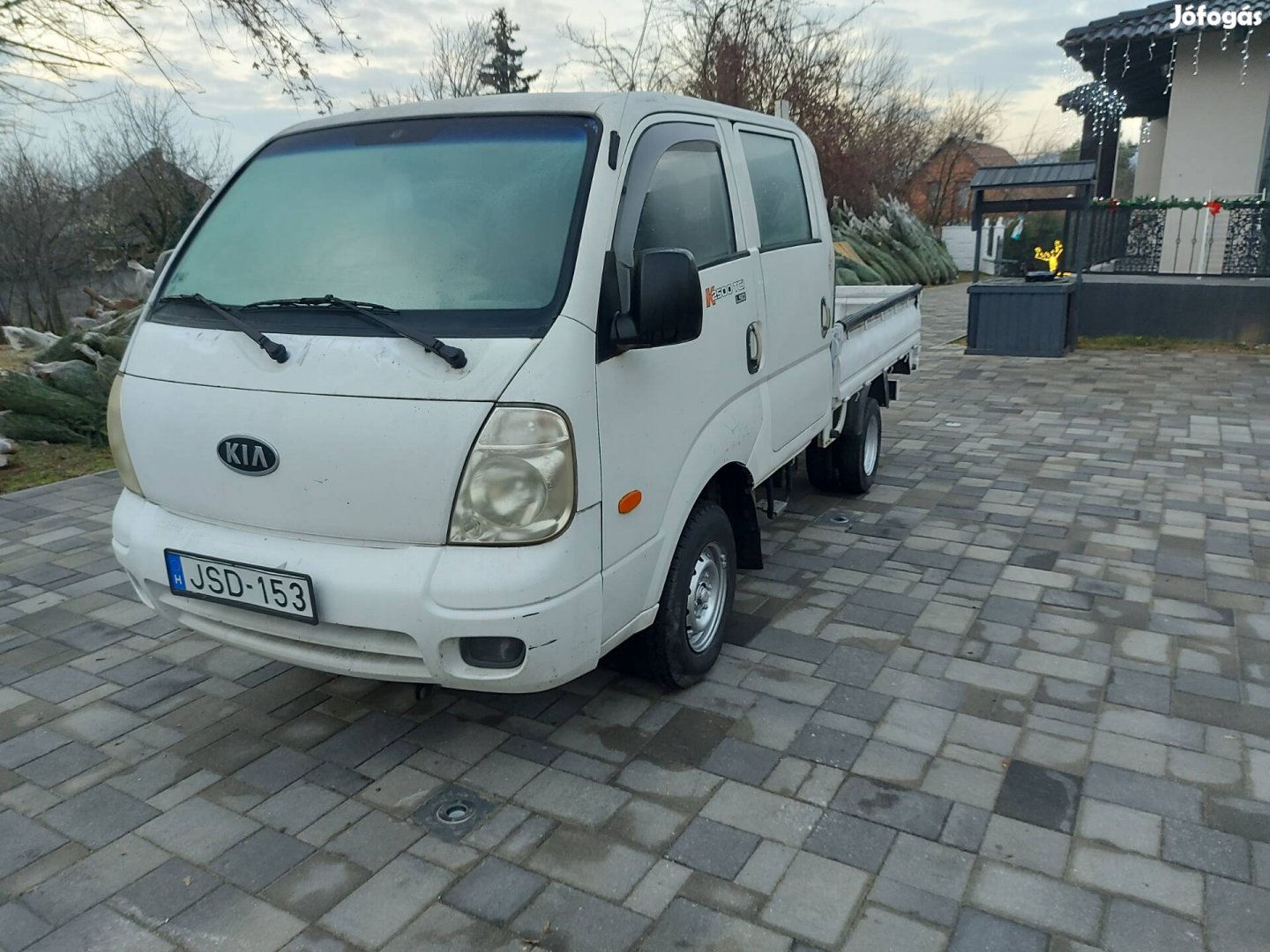 Kia k 2500 dízel 6 személyes plusz platós 