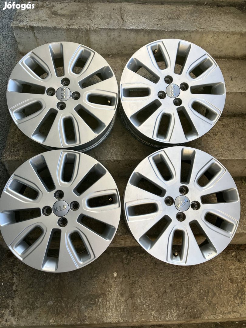 Kia rio 16 col 4x100 gyári alufelni