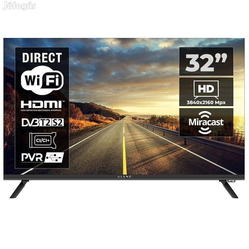 Kiano Elegance 32"-es Smart led televízió - fekete (TV007)