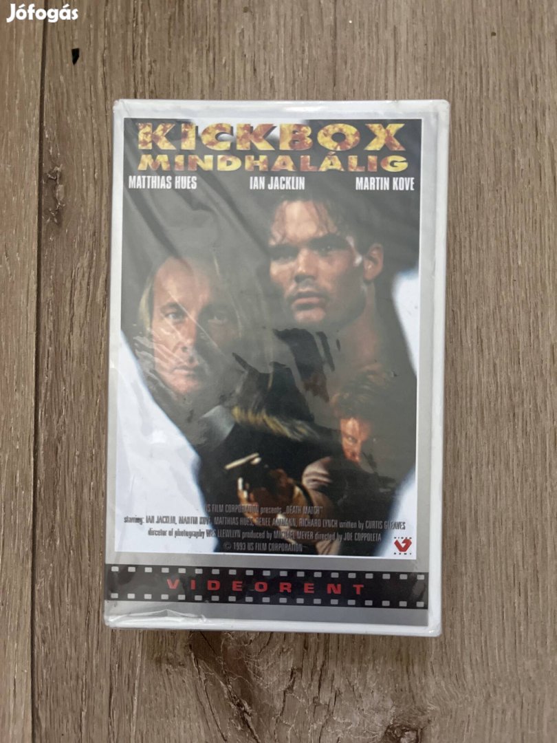 Kickbox mindhalálig vhs bontatlan 