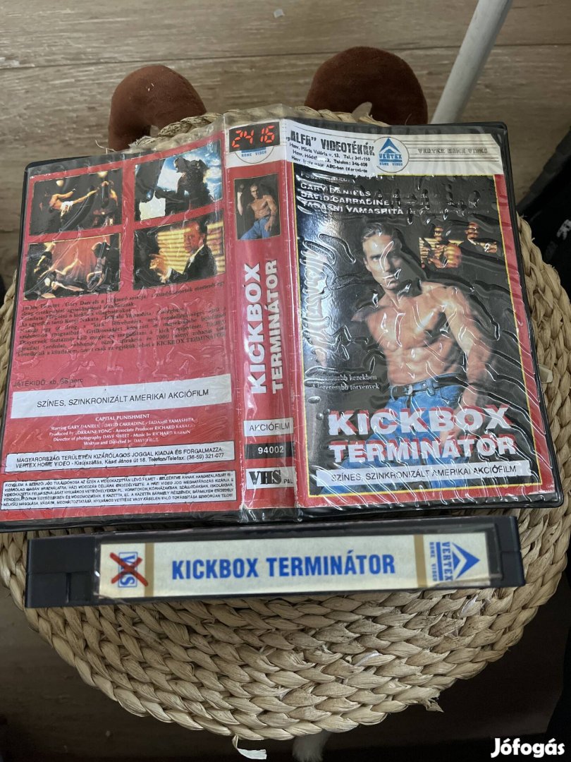 Kickbox terminátor vhs m