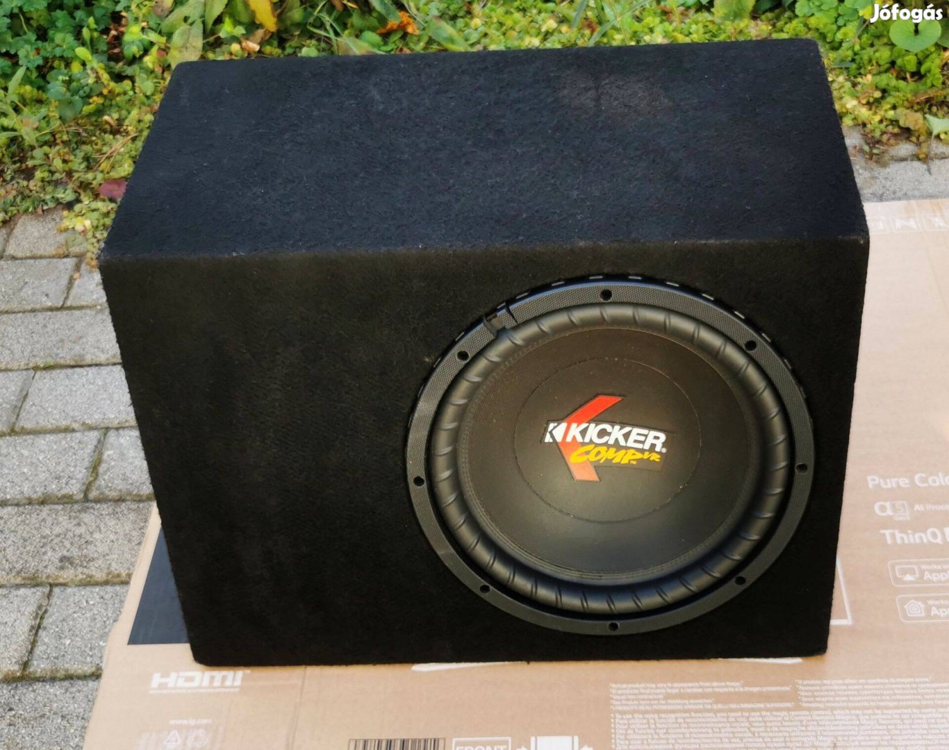 Kicker Comp VR 12" Subwoofer- mélyláda 30cm