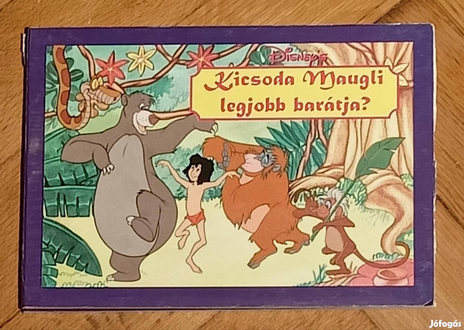 Kicsoda Maugli legjobb barátja ? Disney könyv leporelló 