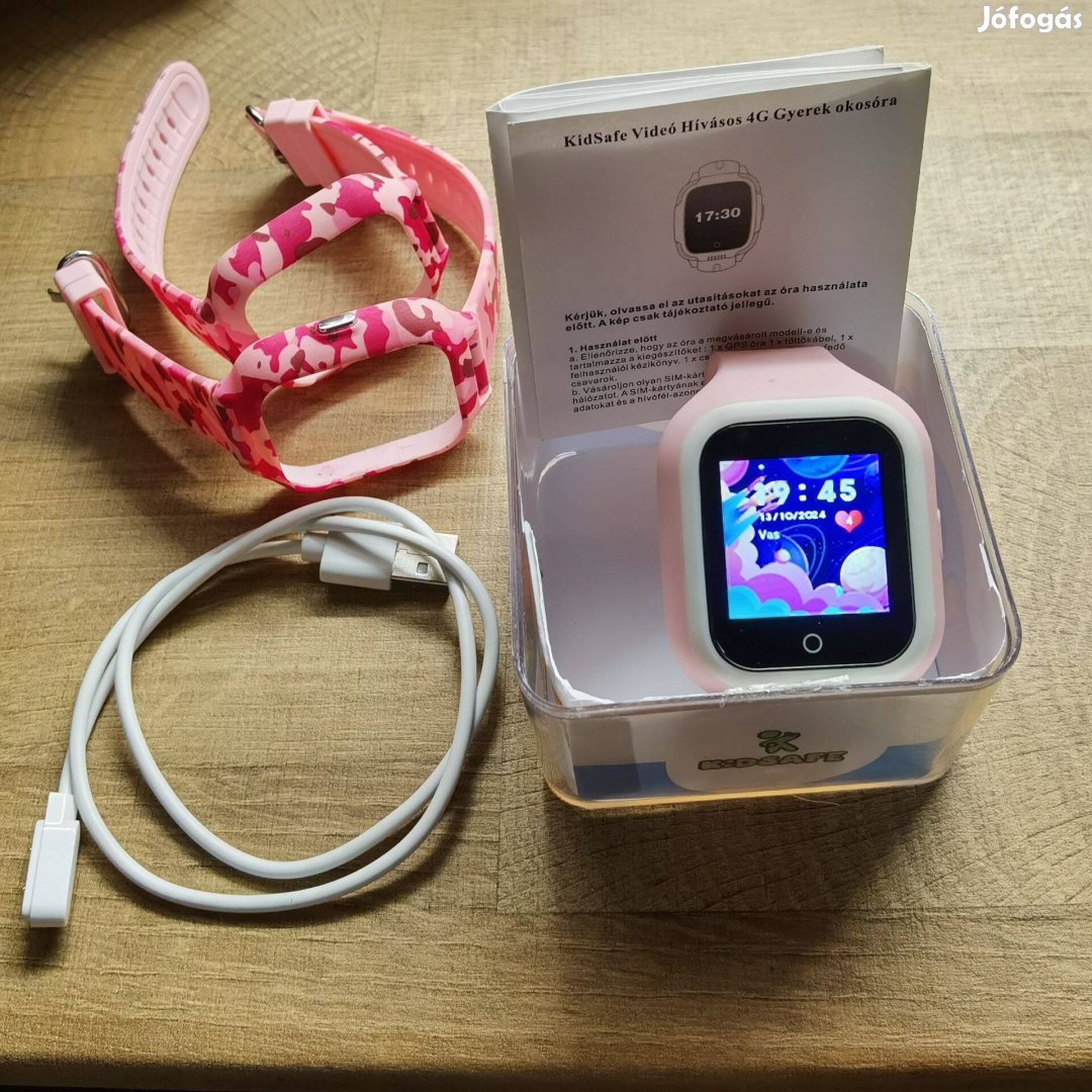 Kidsafe Friend 4G pink gyerek okosóra