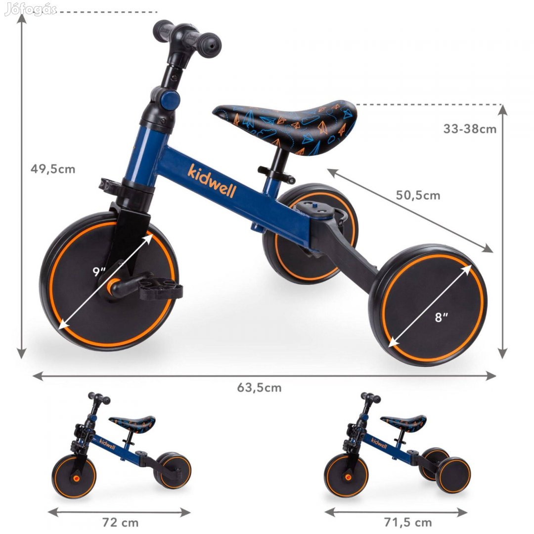 Kidwell Pico 3in1 Futóbicikli eladó