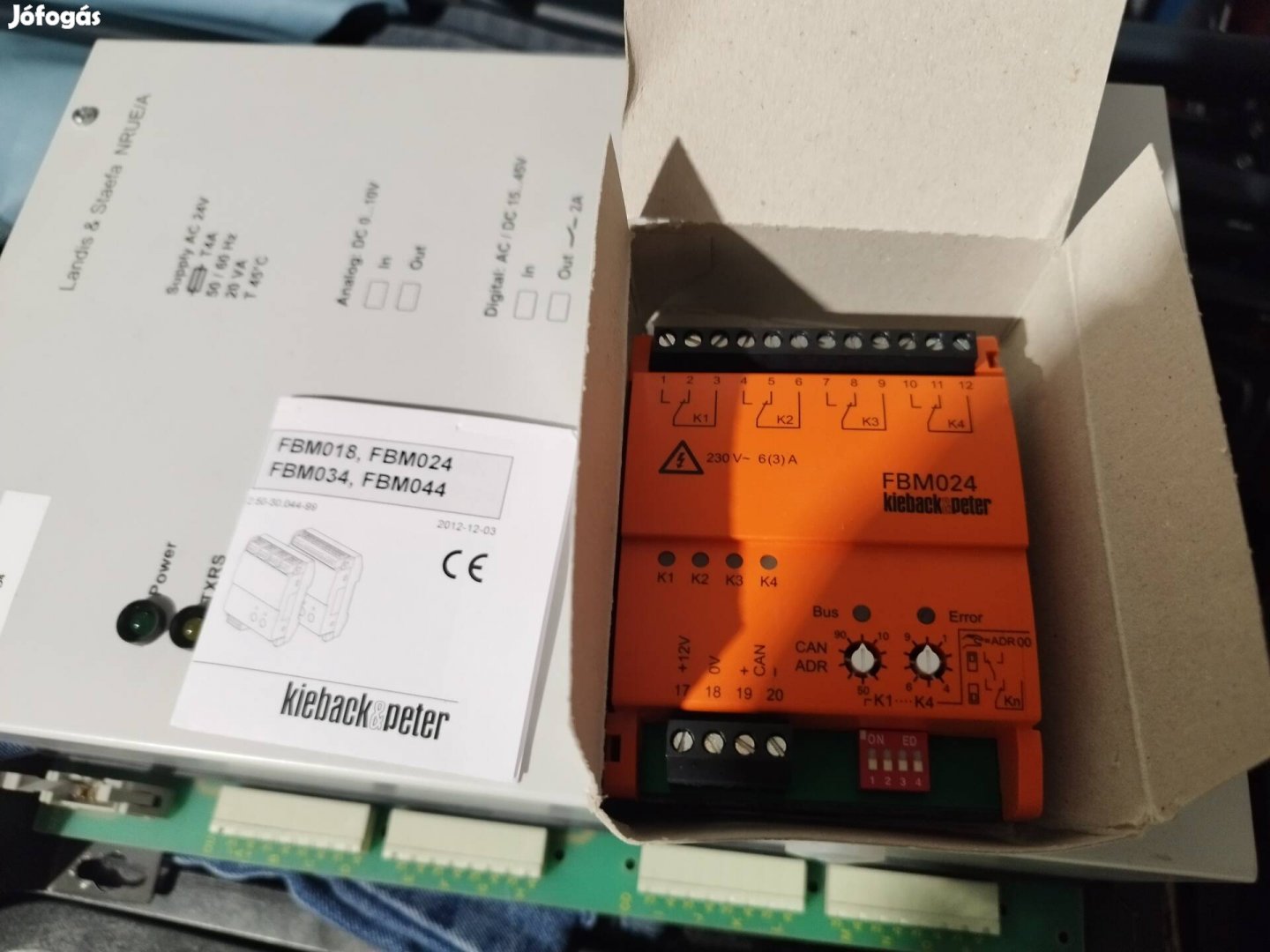 Kieback&Peter Fbm024 relémodul