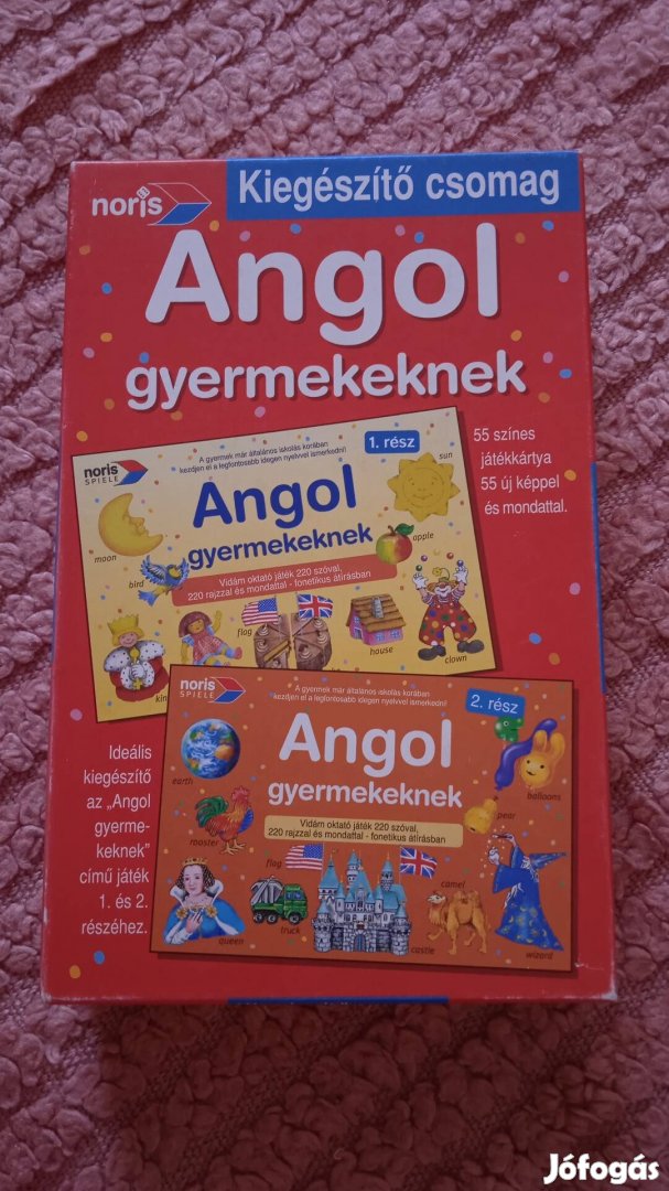 Kiegészítő csomag Angol gyermekeknek Angol tanulásra