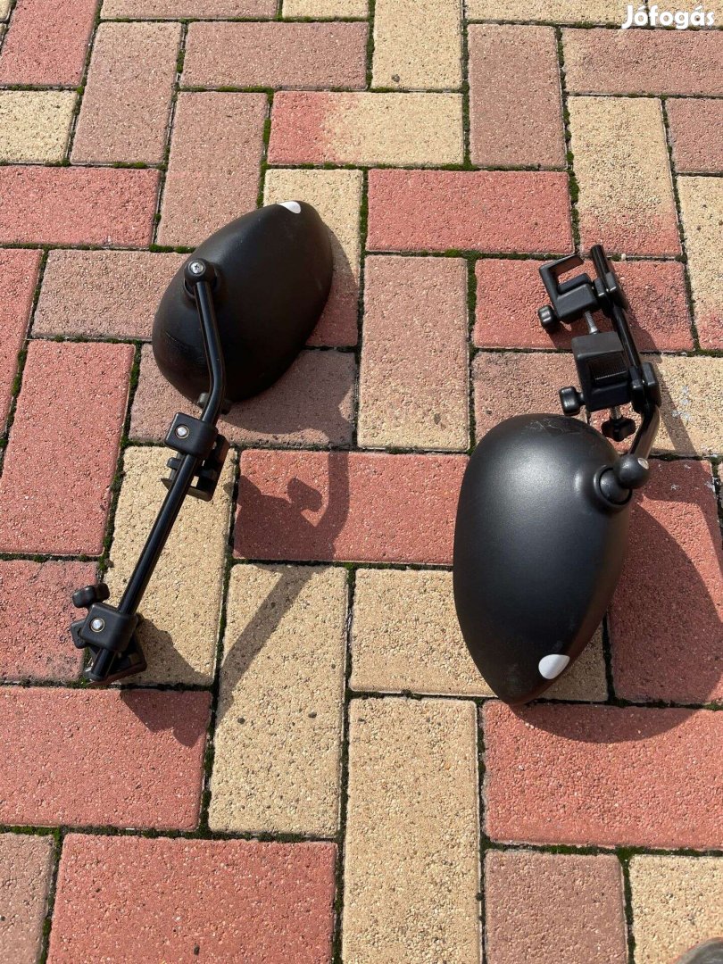 Kiegészítő tükör lakókocsi, utánfutó vontatáshoz