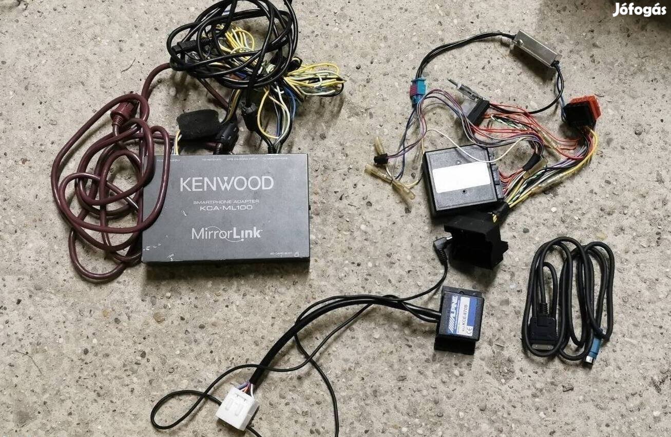 Kiegészítők, autóhifi kellékek