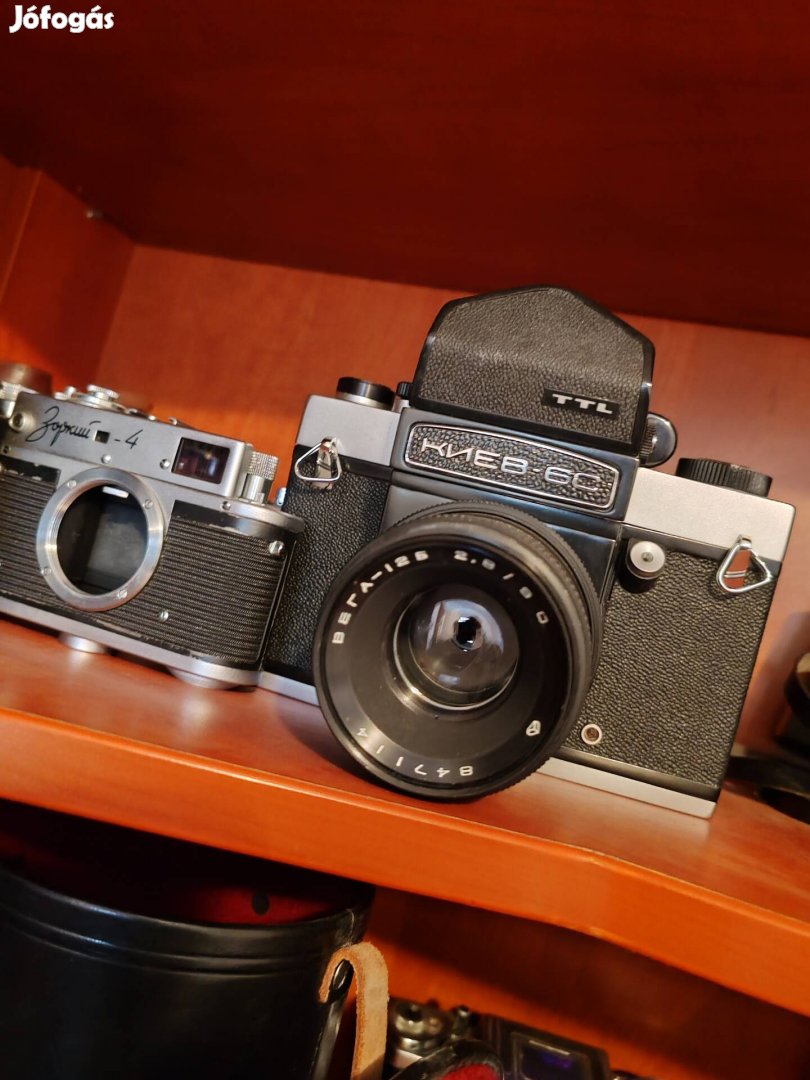 Kiev 6C TTL prizmával és objektívvel