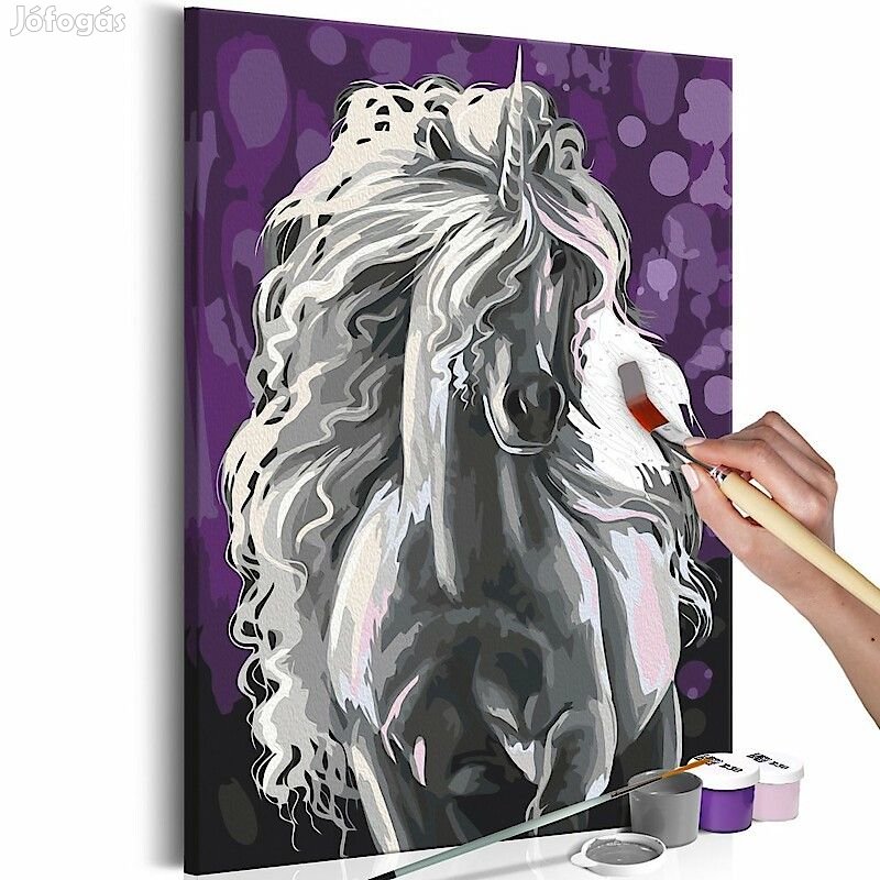 Kifestő - Fehér egyszarvú