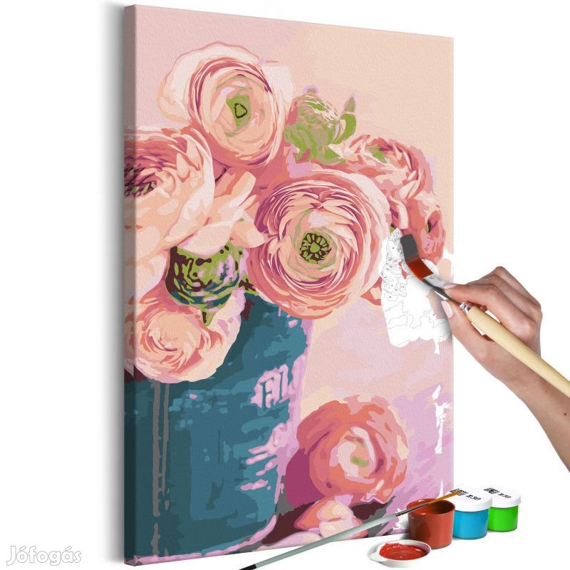 Kifestő - Virágcsokor a vázában