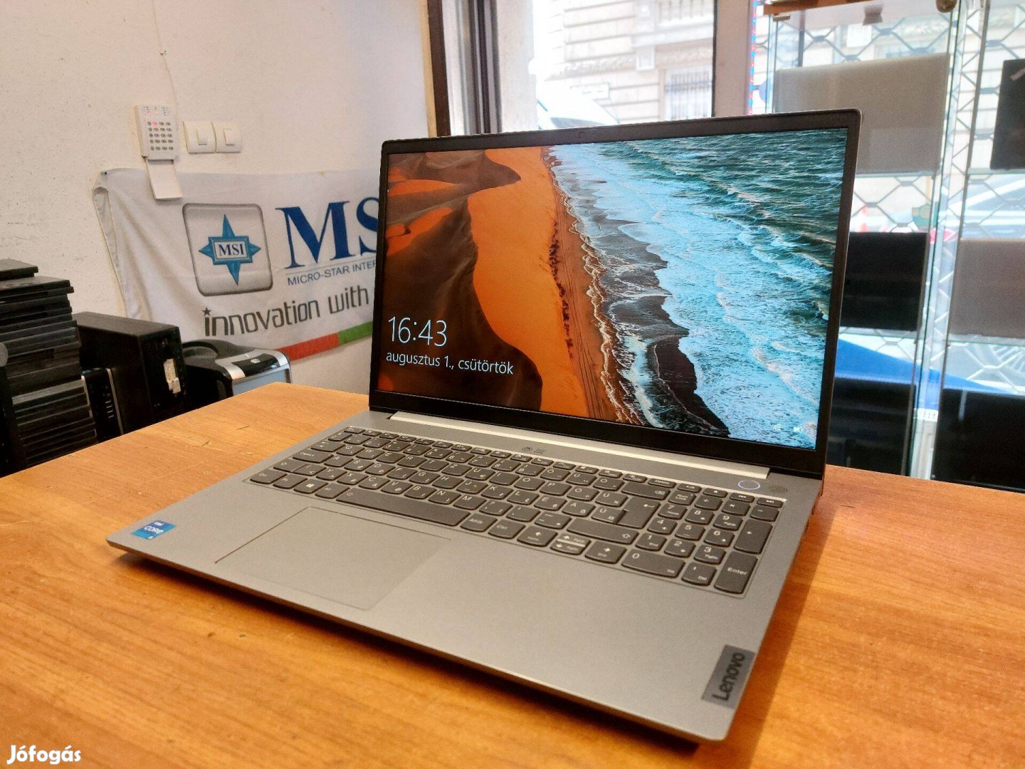 Kifogástalan állapotú Lenovo Thinkbook (11.th gen i5, 256, 8 GB)Akcióó