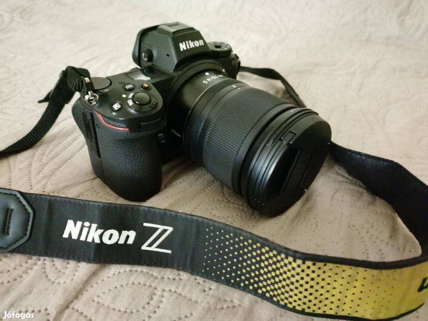 Kifogástalan állapotú Nikon Z6+24-70 objektív ajándék sxd kártyával