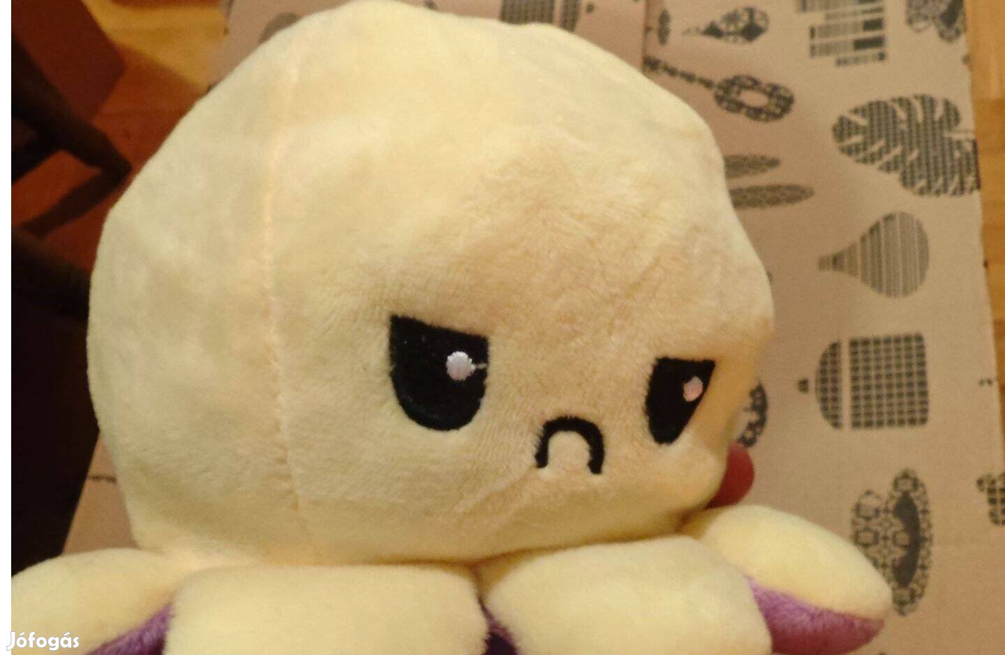 Kifordíthatós plüss medúza figura Lila - Sárga