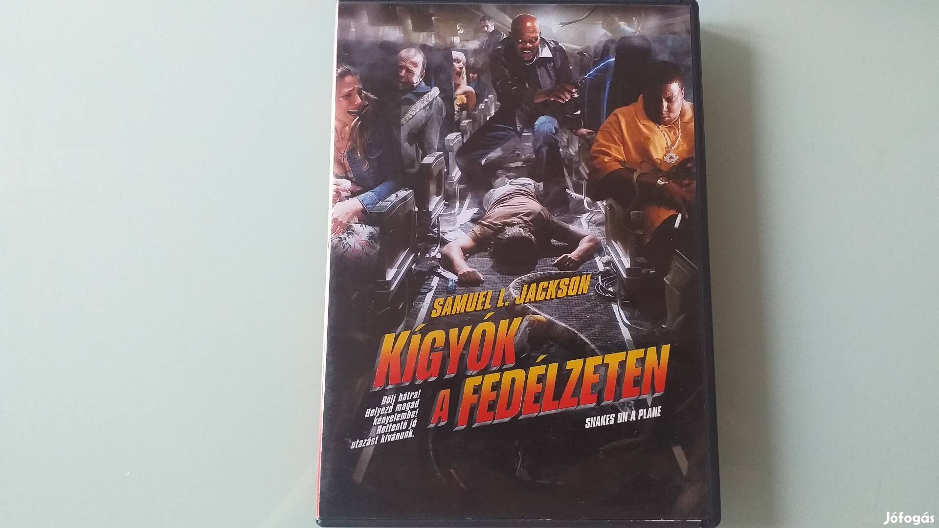 Kigyók a fedélzeten akciófilm DVD-Samuel L.Jackson