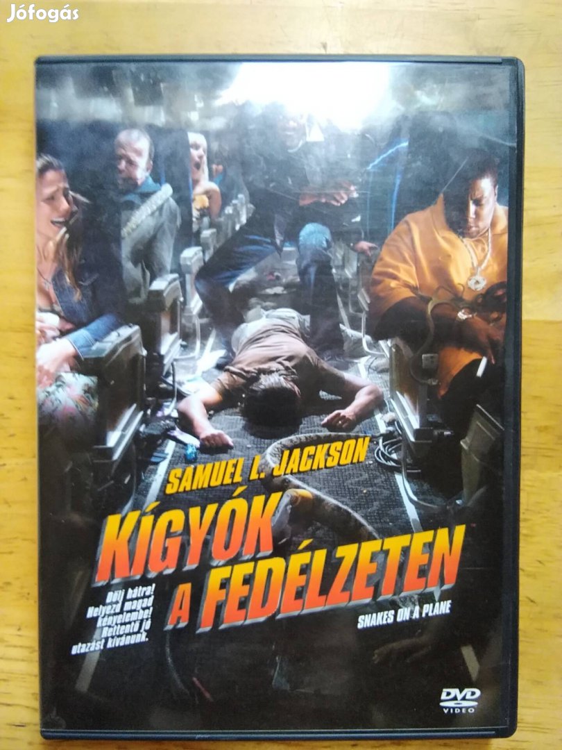 Kígyók a fedélzeten dvd Samuel L Jackson 