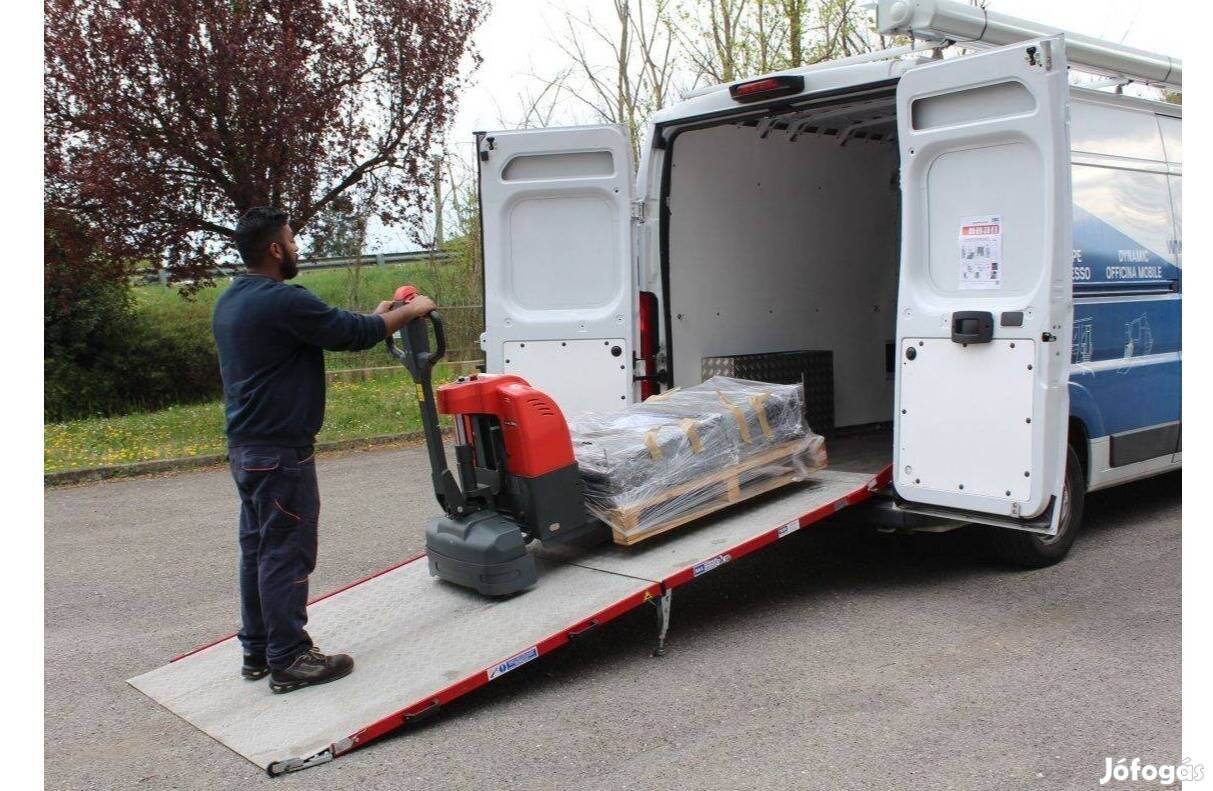 Kihajtható Rámpa - 1000KG terhelés! Rakodórámpa Költöztetés Szállítás