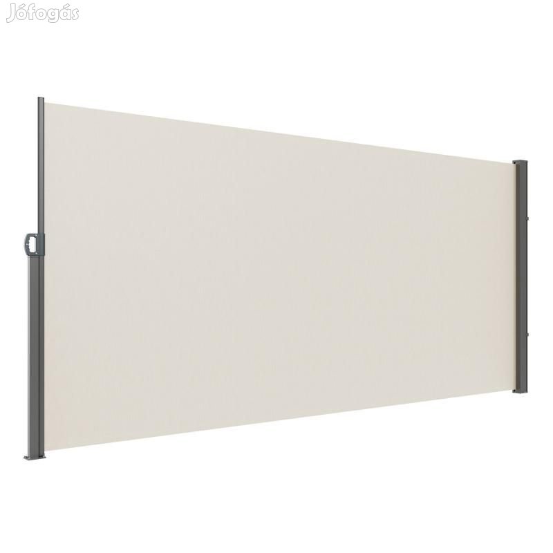 Kihúzható Terasz Árnyékoló paraván, oldalfal 200x300 cm  bézs