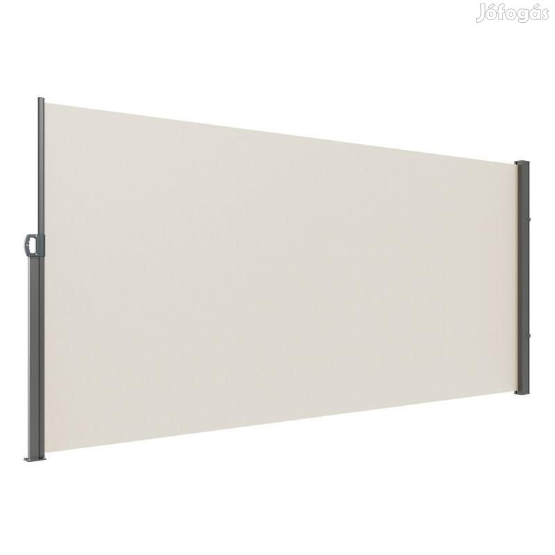 Kihúzható Terasz Árnyékoló paraván, oldalfal 200x300 cm  bézs