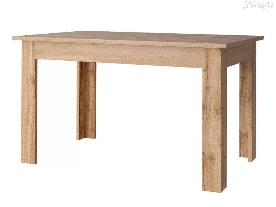 Kihúzható modern asztal Wotan tölgy színben 132-175x80 cm Kedvezőáron!