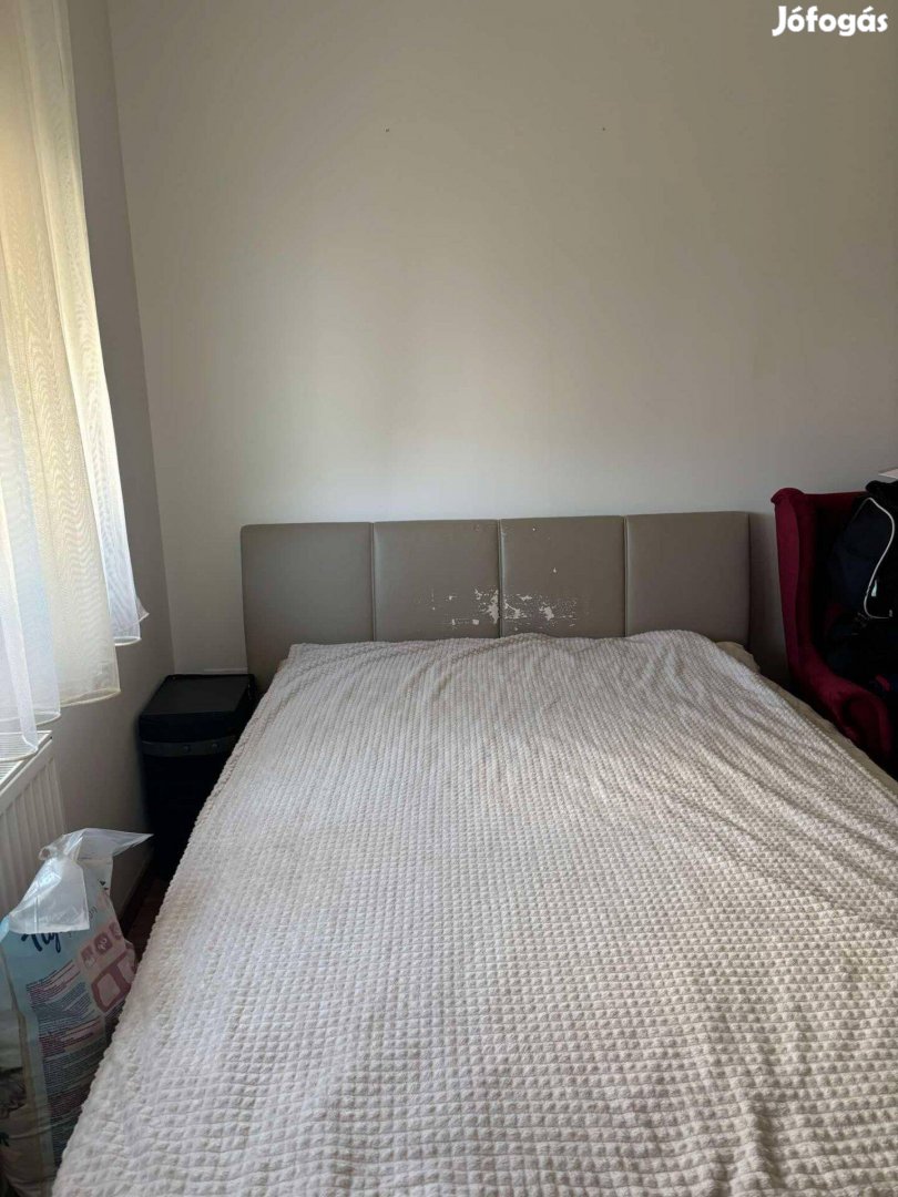 Kika franciaágy IKEA matraccal