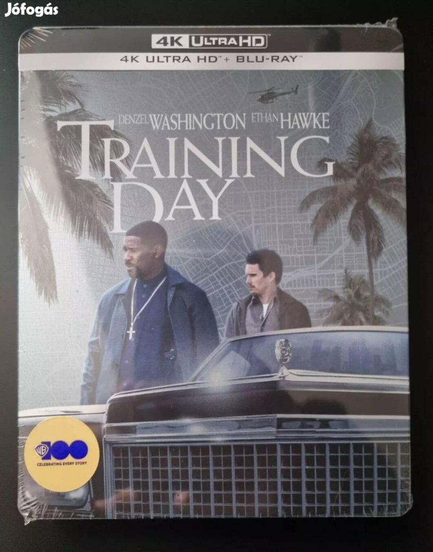 Kiképzés/Training Day (Bontatlan, 4K-UHD+BD Limited Steelbook)