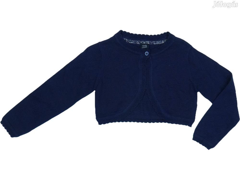 Kiki&Koko Új (címkés) Lány Bolero (Méret: 110)